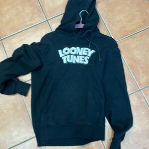Looney tunes sweatshirt black size small